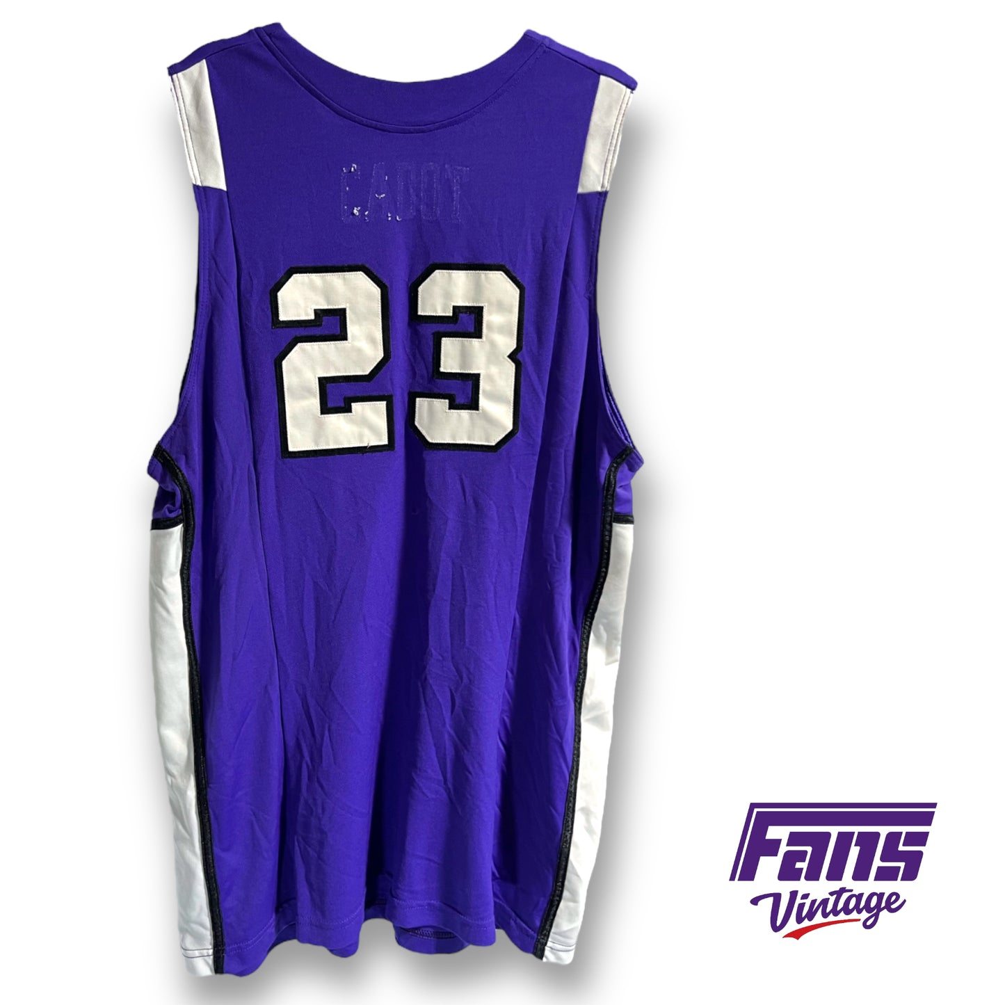 Game Worn Nike TCU Basketball jersey - Fully Stitched