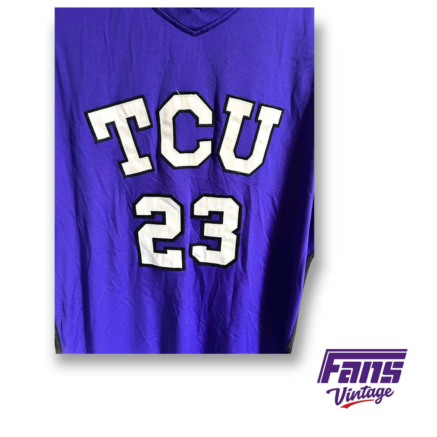 Game Worn Nike TCU Basketball jersey - Fully Stitched