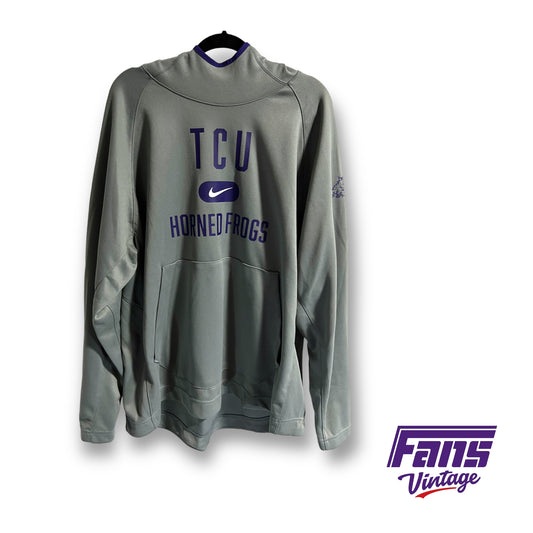 Nike TCU team issued dri-fit “Showtime” hoodie - Gray