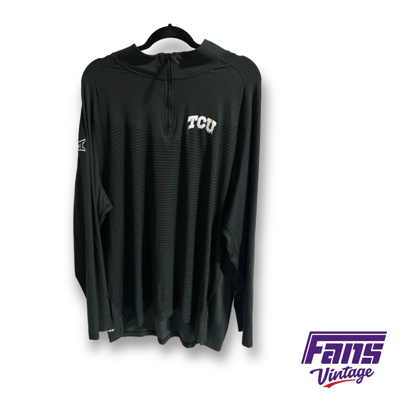 Nike TCU coach issued quarter-zip pullover