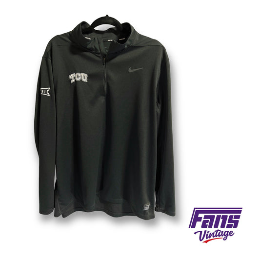 Nike Golf TCU coach issued half-zip pullover