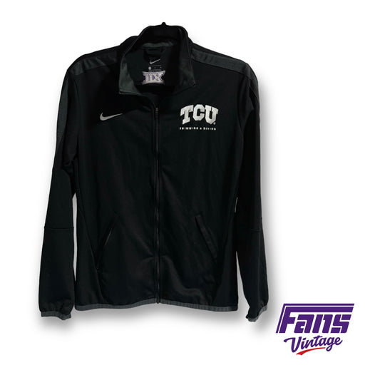 Nike TCU Swimming team issued jacket