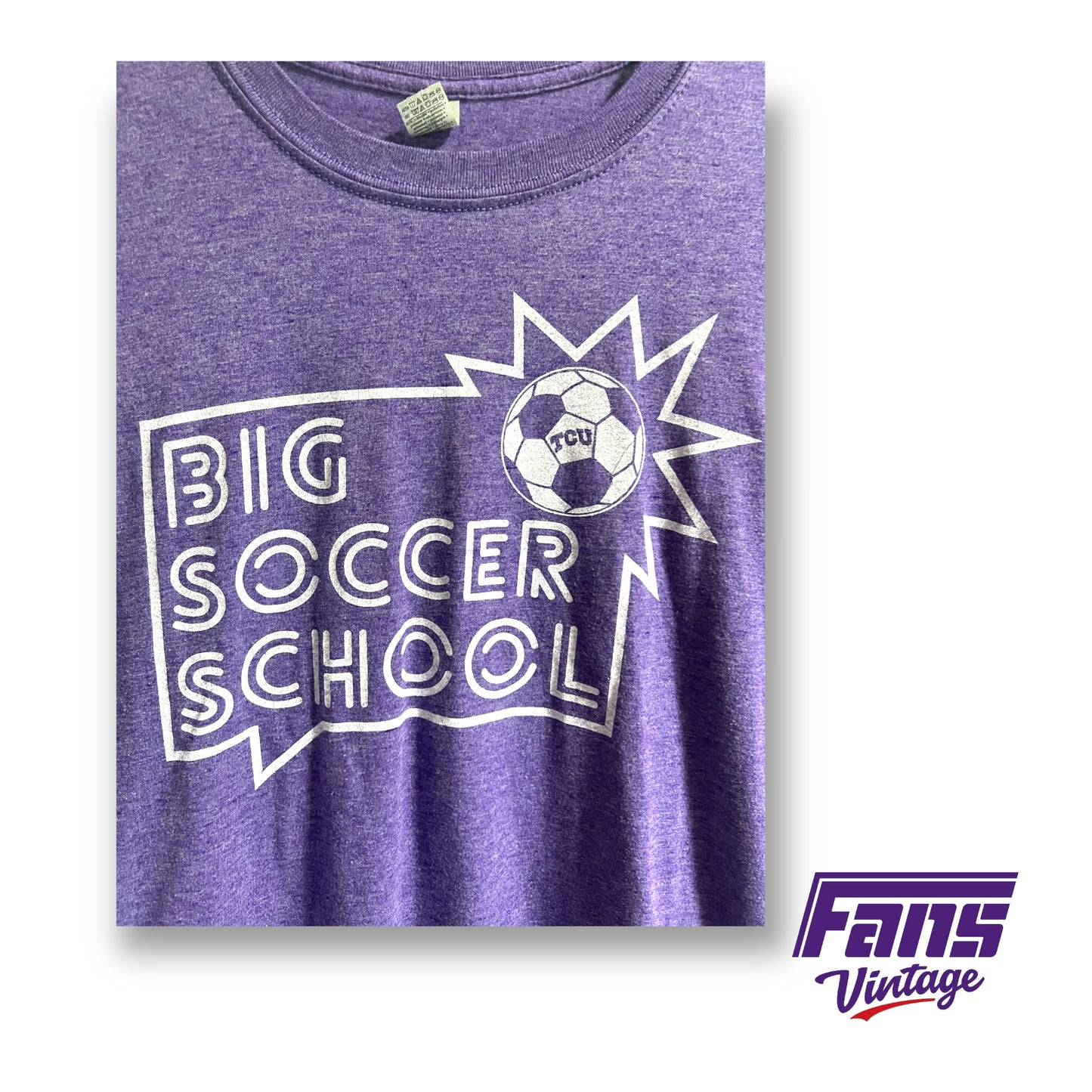 TCU 'Big Soccer School' t-shirt