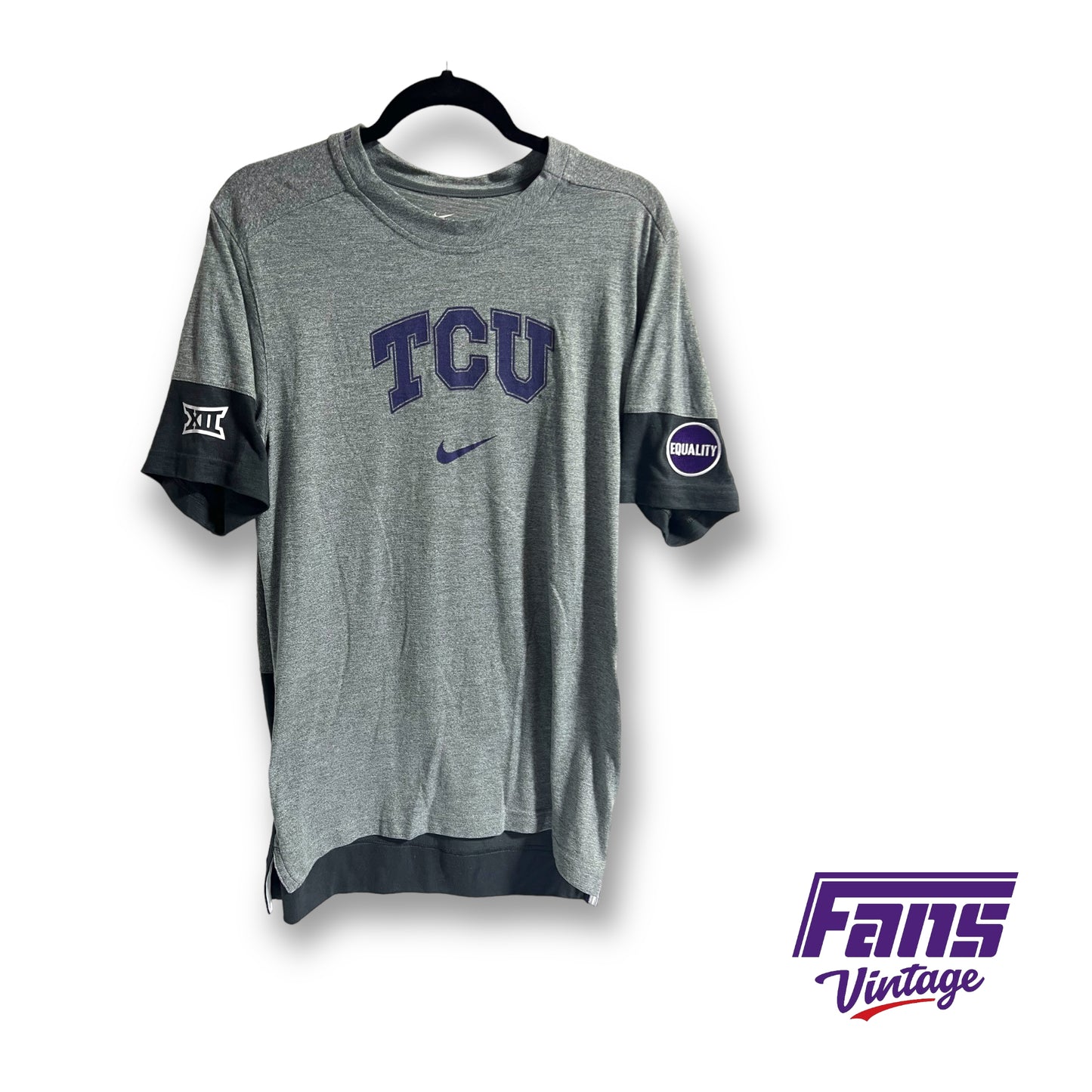 Nike TCU 'End Racism' dri-fit tee