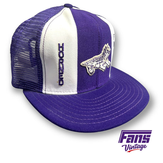 1980s Vintage TCU Trucker Hat - Awesome details!