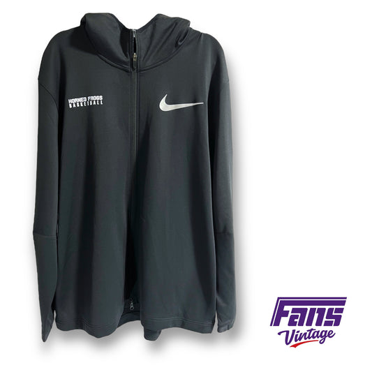 Nike TCU Basketball team issued therma-flex full-zip pullover - Original Tags