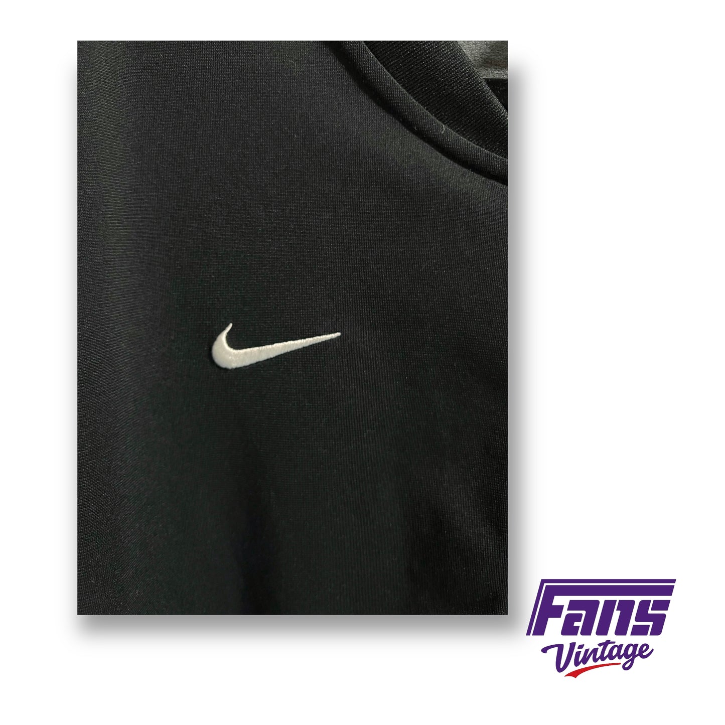 Exclusive Nike TCU coach issued half-zip pullover