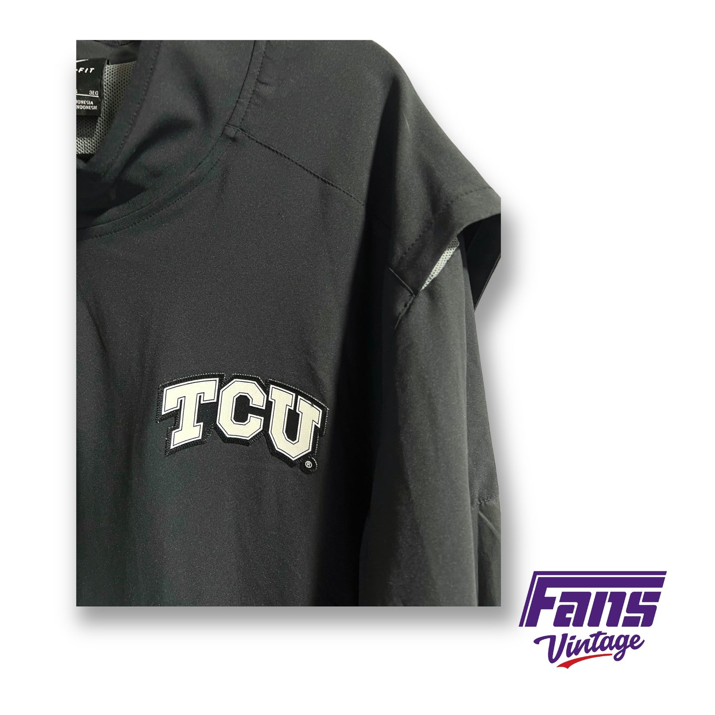 Exclusive Nike TCU coach issued jacket