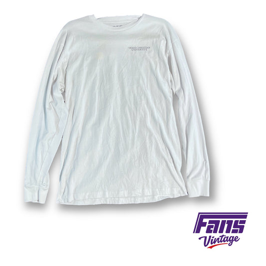 TCU Campus long sleeve tee - Double Sided