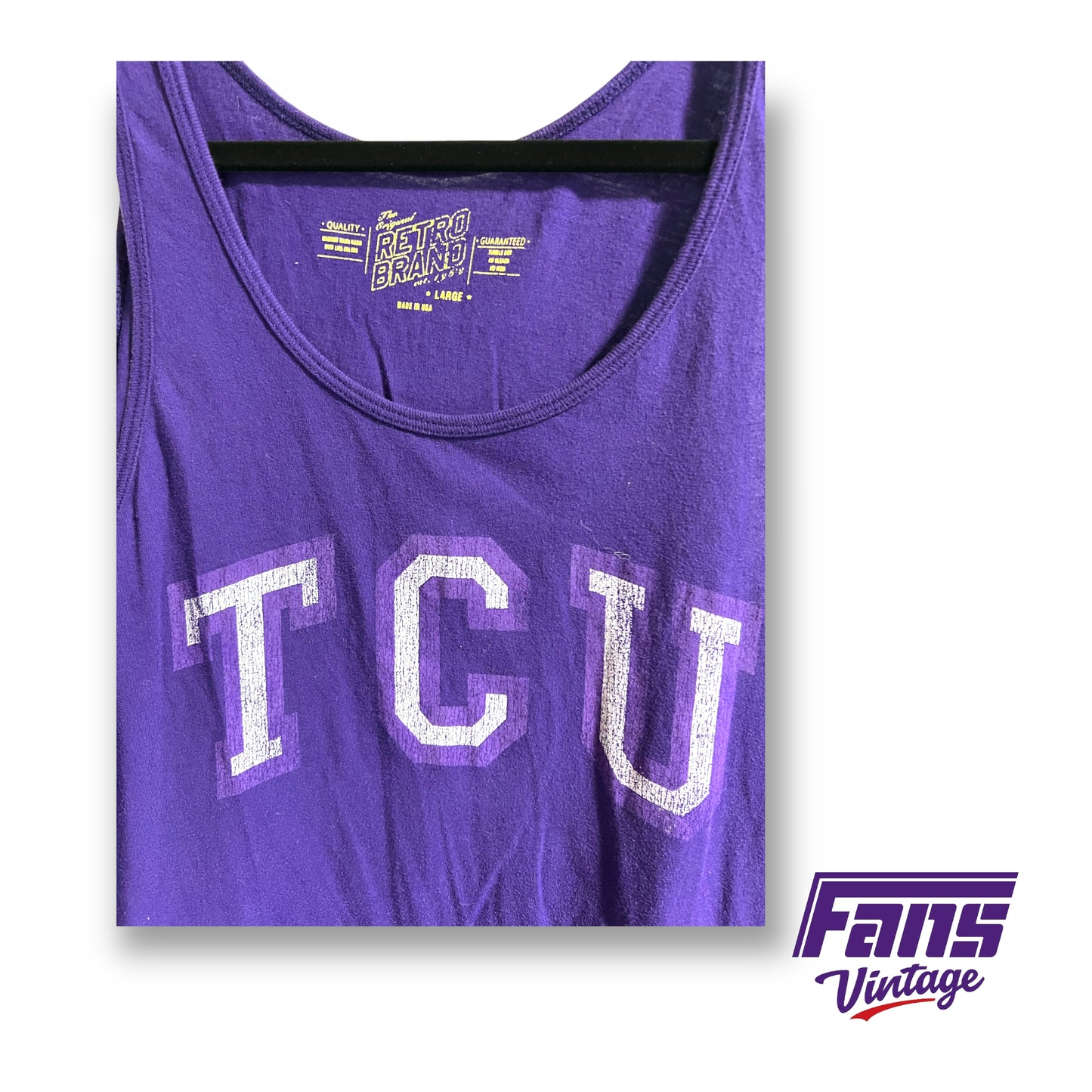 Retro Brand TCU tank-top