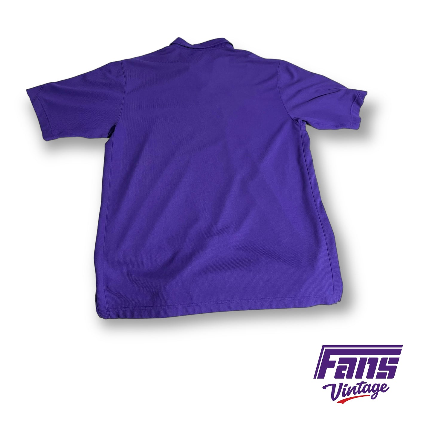 Y2K vintage TCU Basketball team issued coaches polo