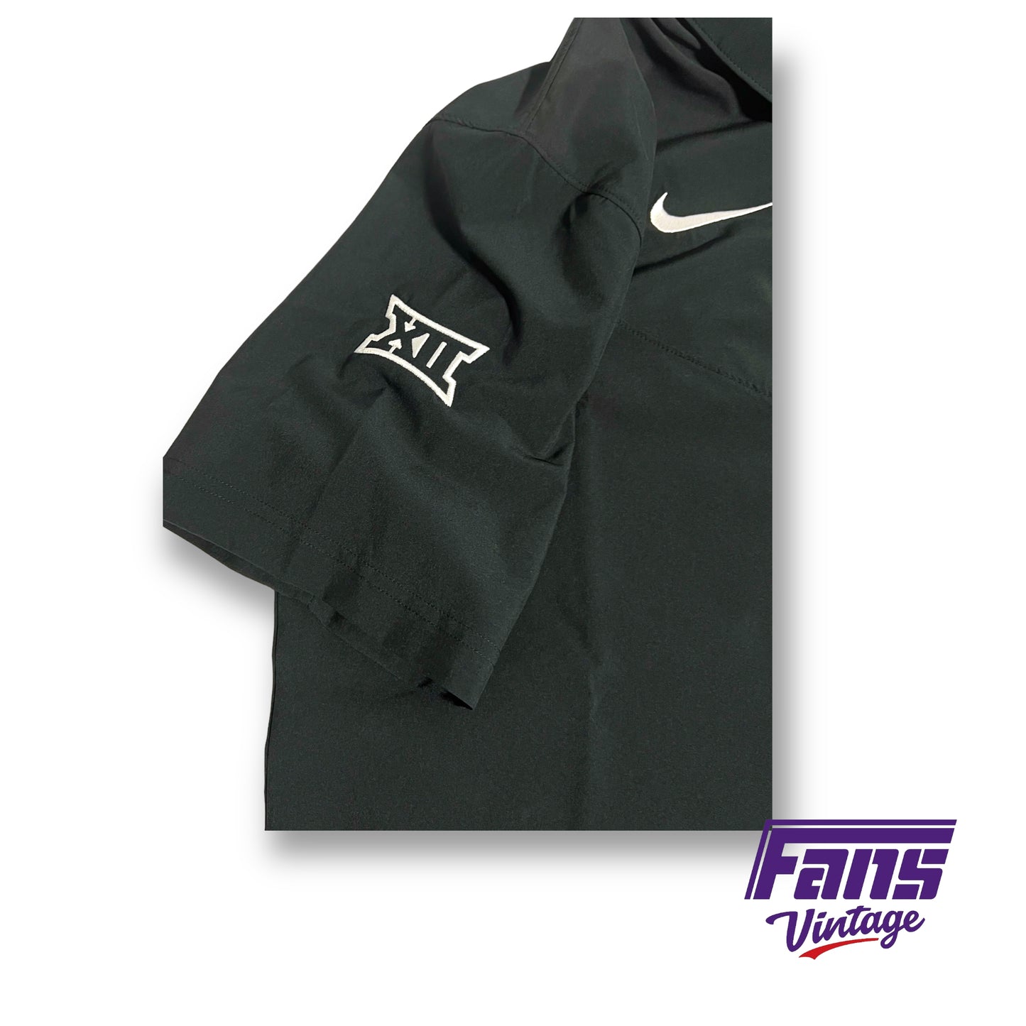 Awesome TCU Team Issue Coach Polo - Breezy Drifit Material!