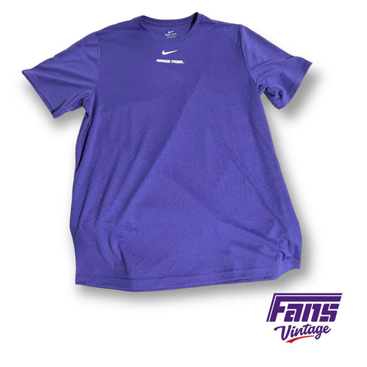 Team Issued TCU Nike Drifit T-Shirt