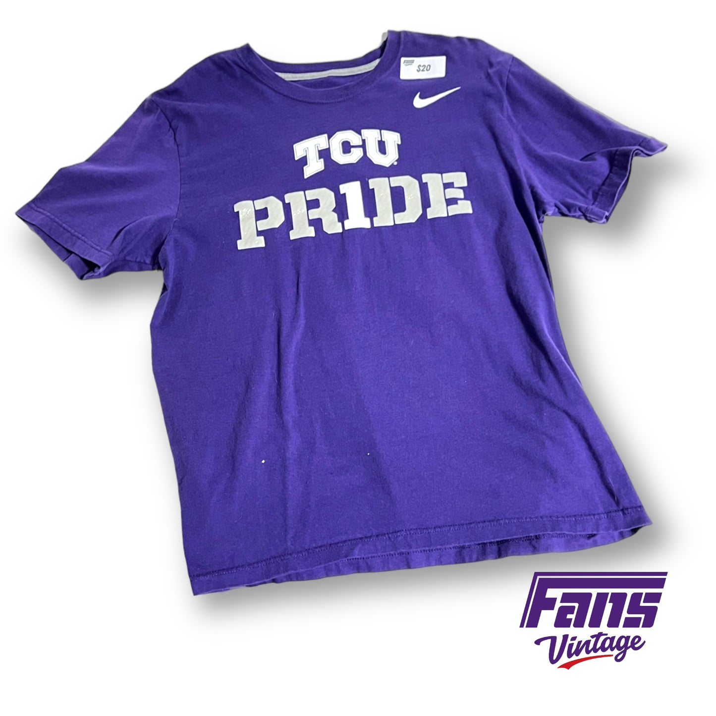 Nike TCU 'PR1DE' team issued tee