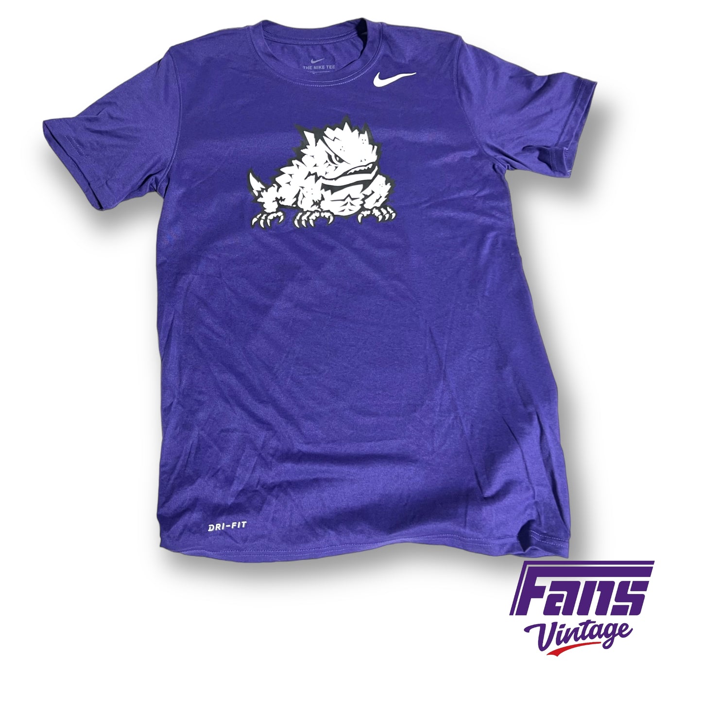 TCU Team Issued Nike Drifit Workout Tee