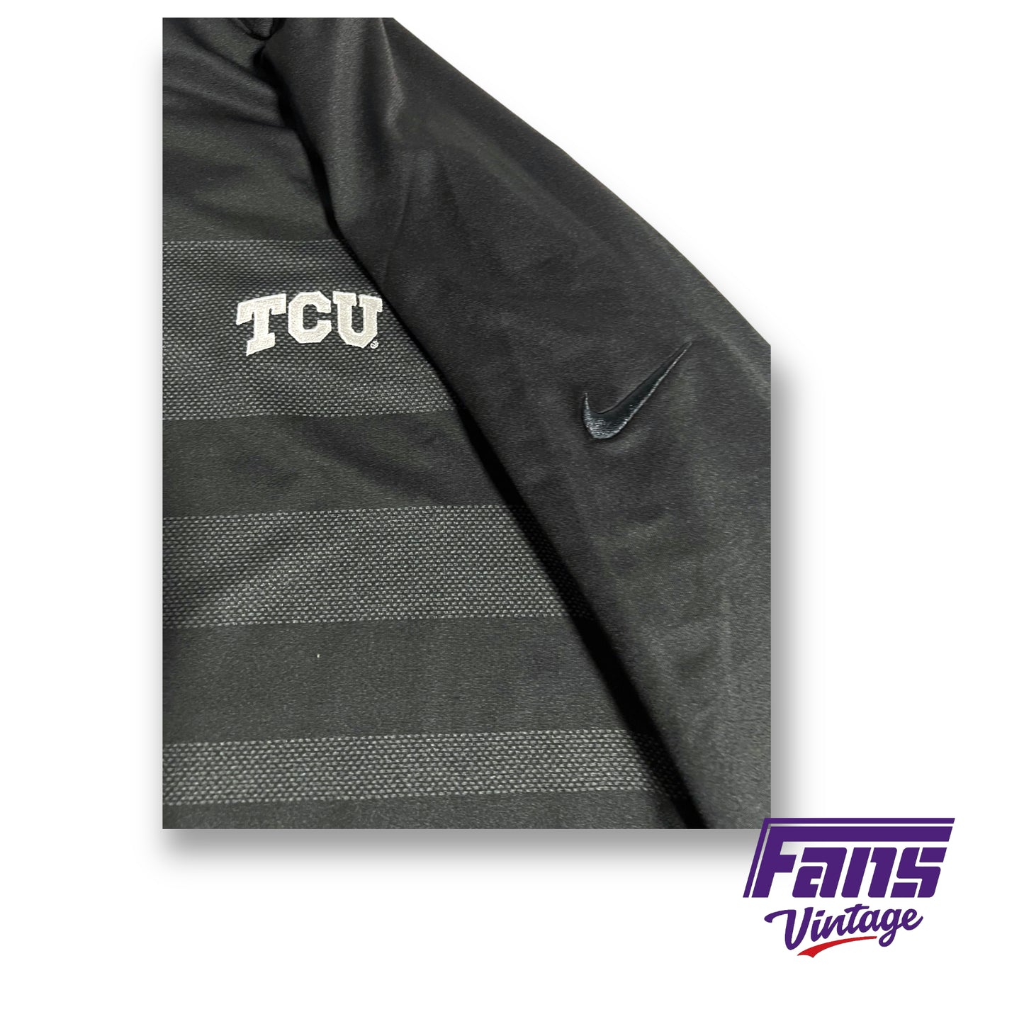 Nike TCU Golf Coach Issued quarter-zip pullover