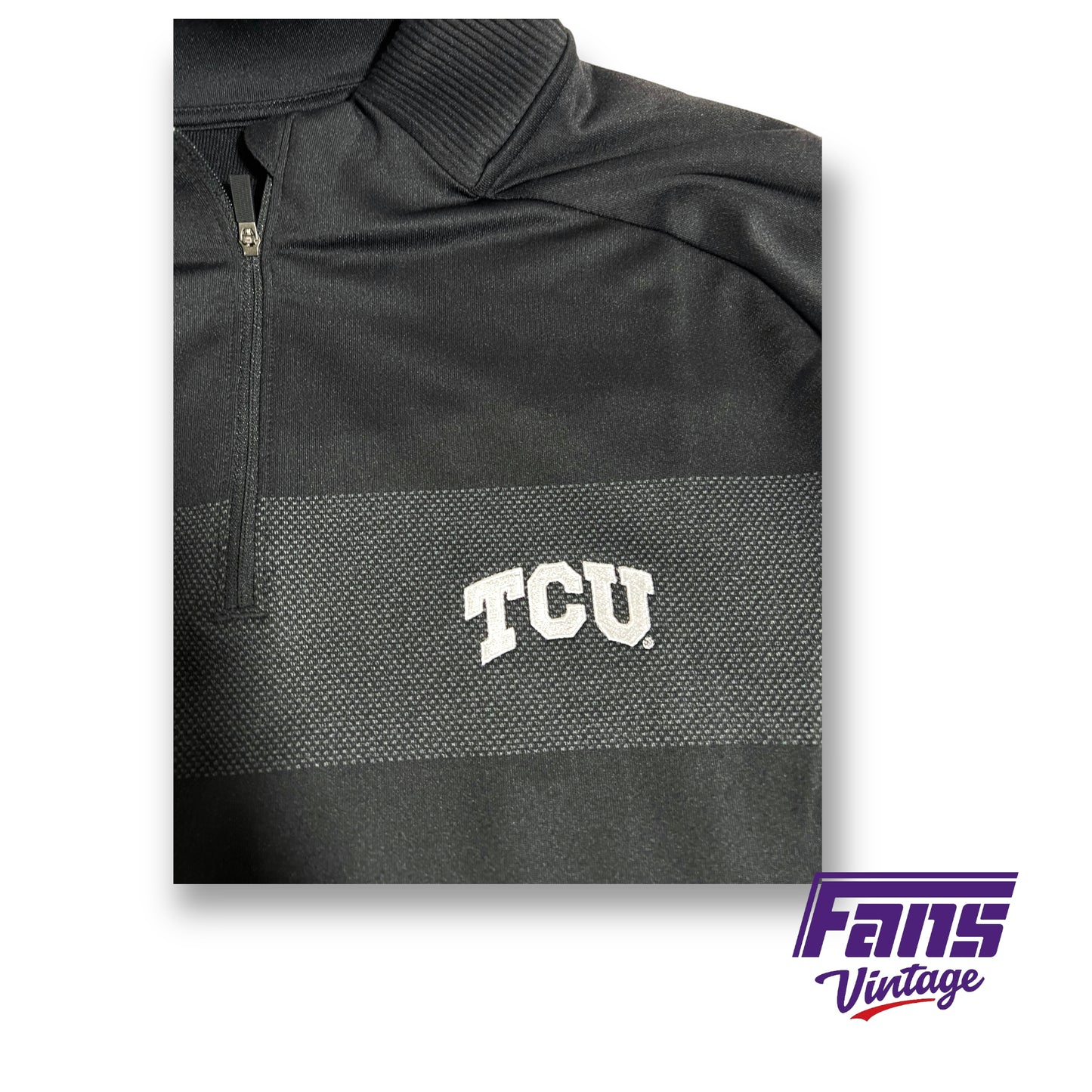 Nike TCU Golf Coach Issued quarter-zip pullover