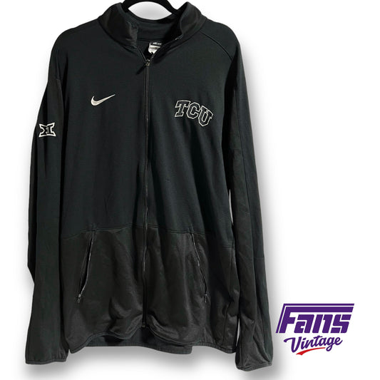 Nike TCU team issued dri-fit full-zip jacket