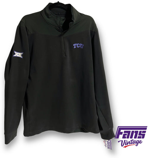 Nike Golf TCU team issued quarter-zip pullover