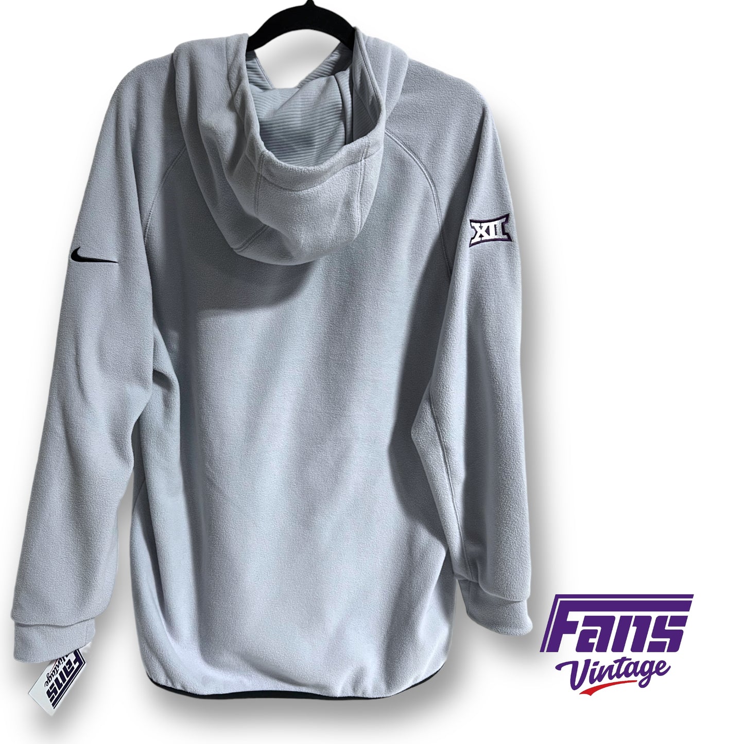 Golf Team Exclusive! Gorgeous Nike TCU team issued quarter-zip fleece hoodie