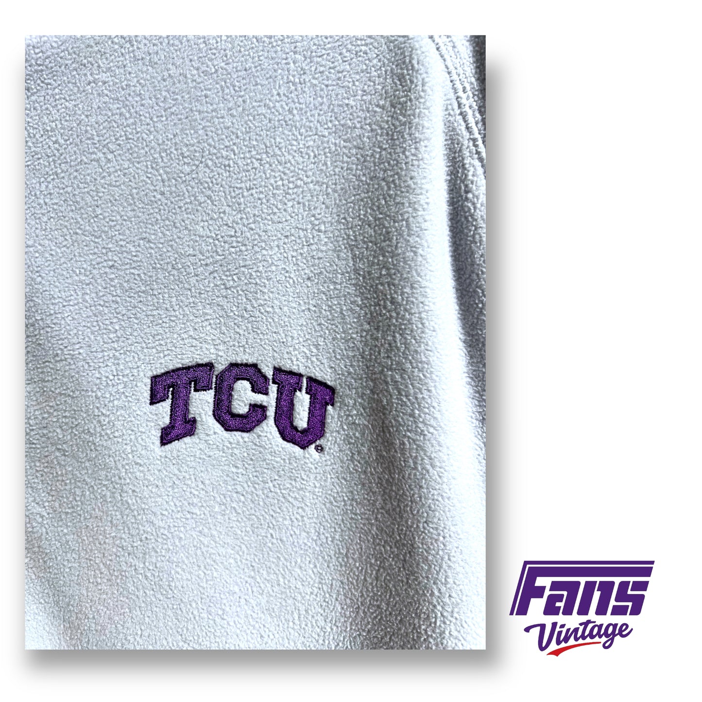 Golf Team Exclusive! Gorgeous Nike TCU team issued quarter-zip fleece hoodie