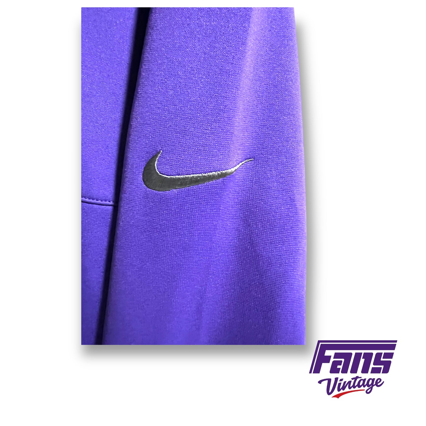 Nike Golf TCU team issued therma-fit pullover