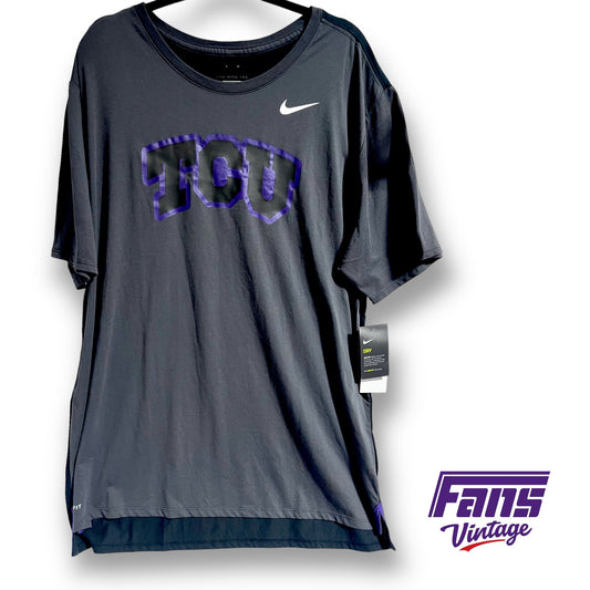 Premium TCU Team Issued Nike Drifit Sideline Tee - New with tags!