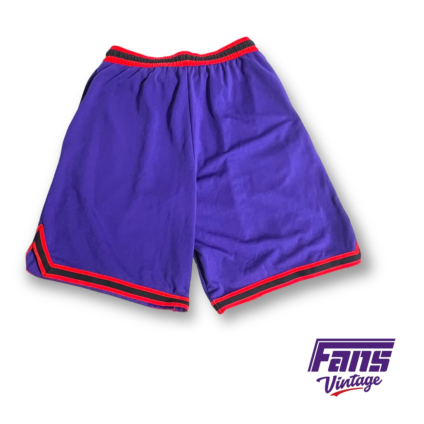 Nike TCU Basketball Player Exclusive Team Issued 'Spit Blood' shorts