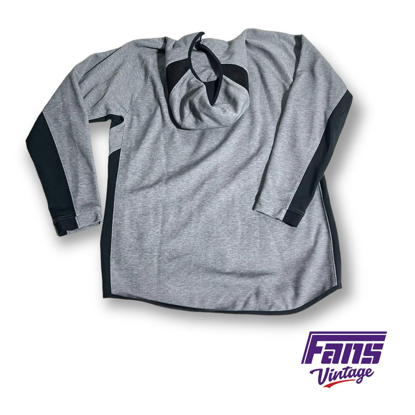 Nike Tech TCU Beach Volleyball team issued zip-up hoodie