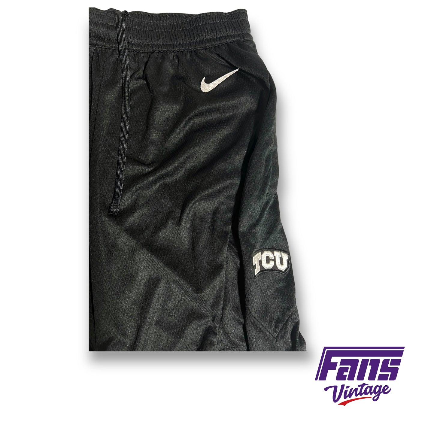 Nike TCU team issued dri-fit shorts - Slick