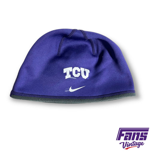 Nike TCU reversible team issued skull cap