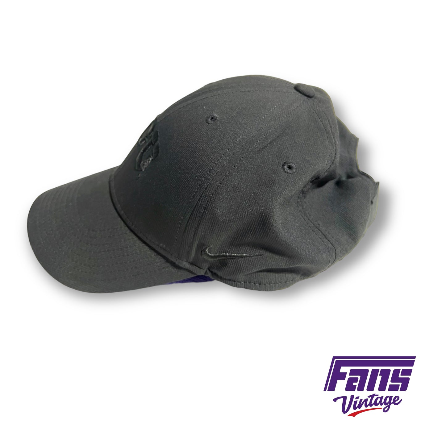 Nike Blackout TCU coach issued dri-fit adjustable hat - NEW!