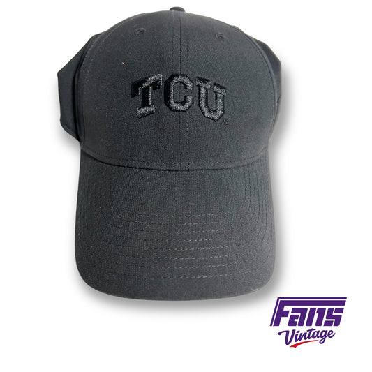 Nike Blackout TCU coach issued dri-fit adjustable hat - NEW!