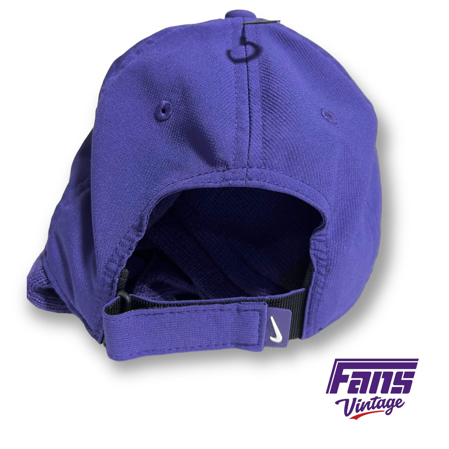 Nike TCU team issued dri-fit strap back hat