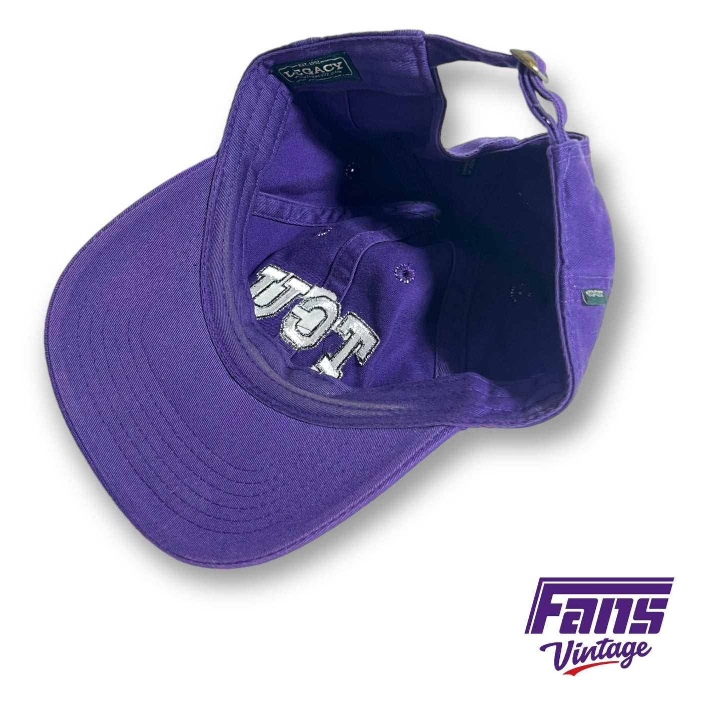 TCU Baseball adjust strap back dad hat