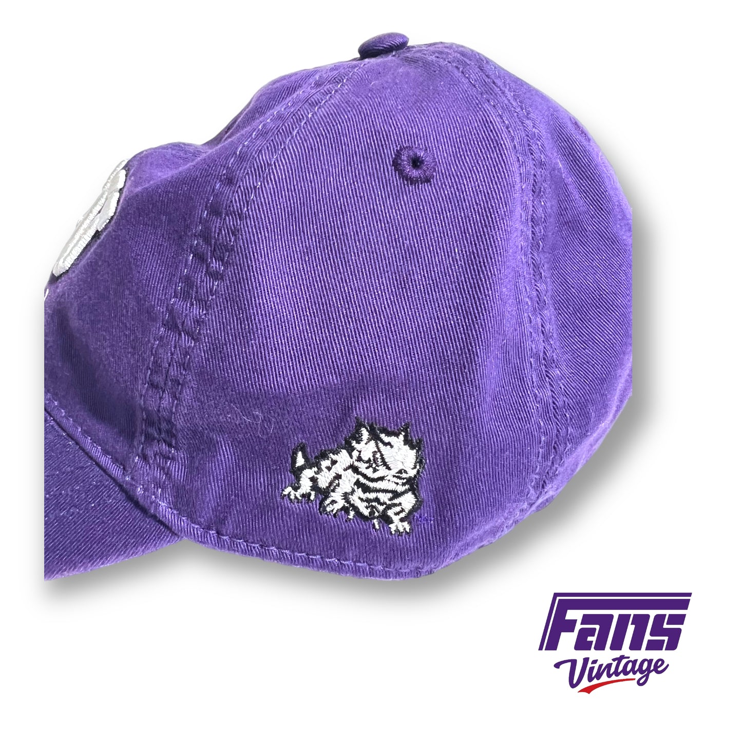 TCU Baseball adjust strap back dad hat