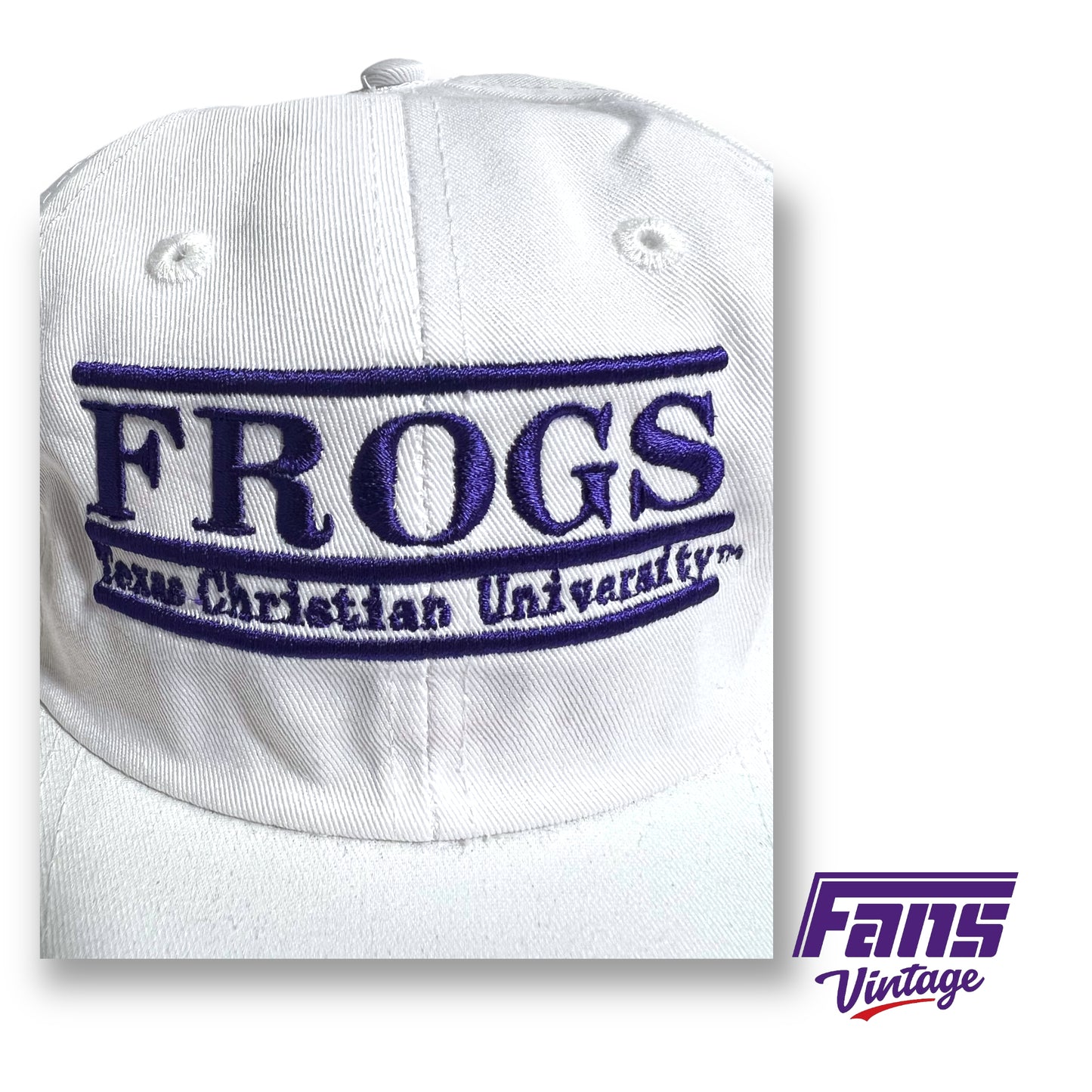 90's vintage The Game TCU split bar hat