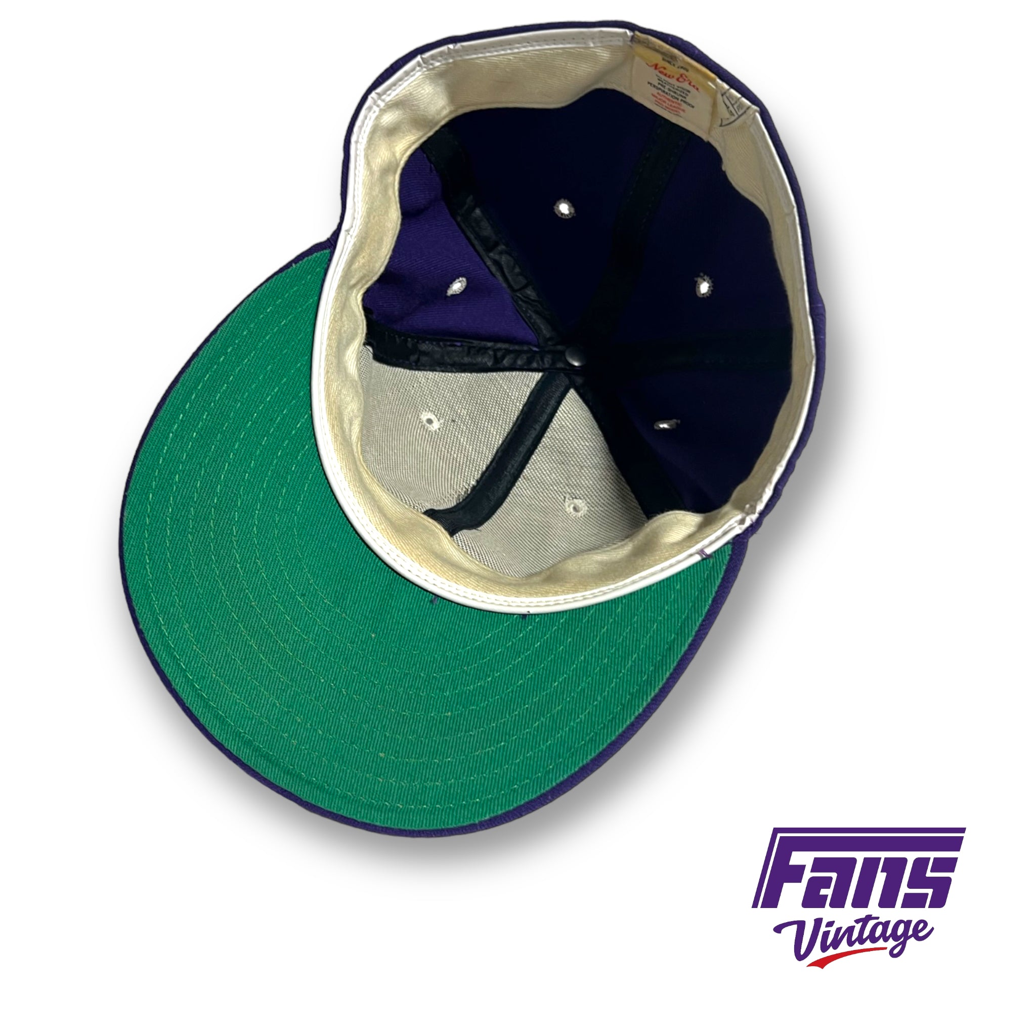 RARE 70s Vintage TCU Hat - New Era Fitted Cap