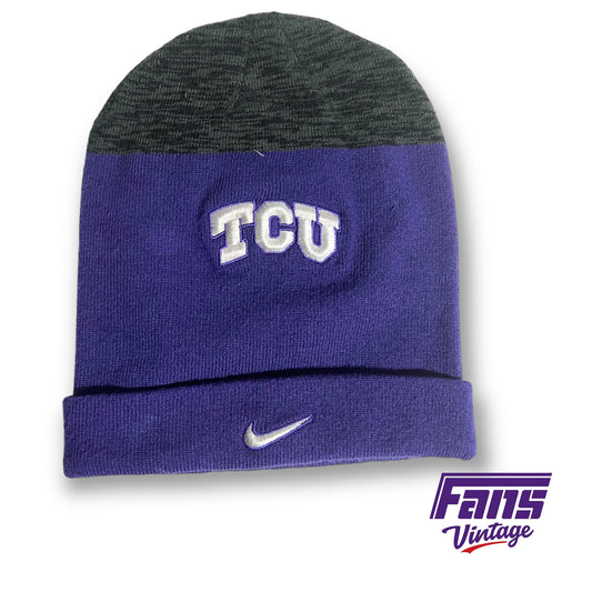 Nike TCU team issued beanie