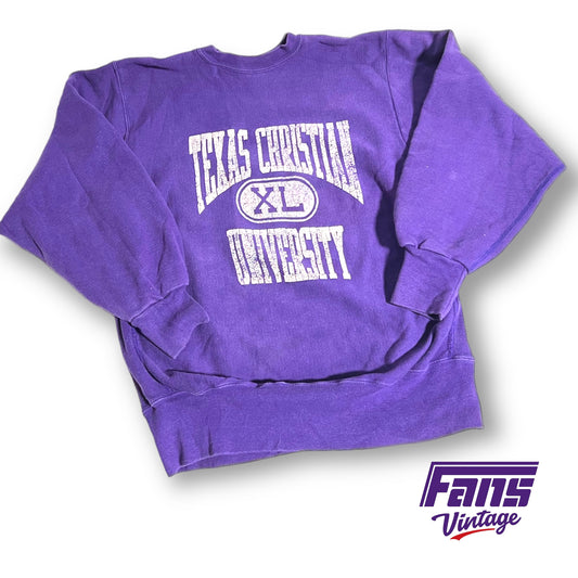 Vintage TCU crewneck sweater - Rare