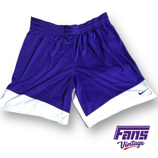 Team Issue Nike purple/white dri-fit shorts