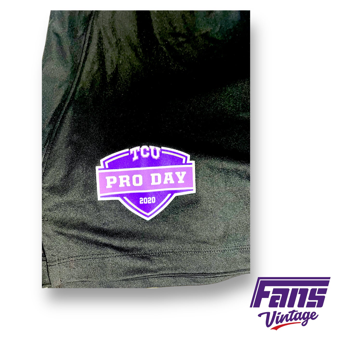 Nike TCU Football team issued Pro Day shorts