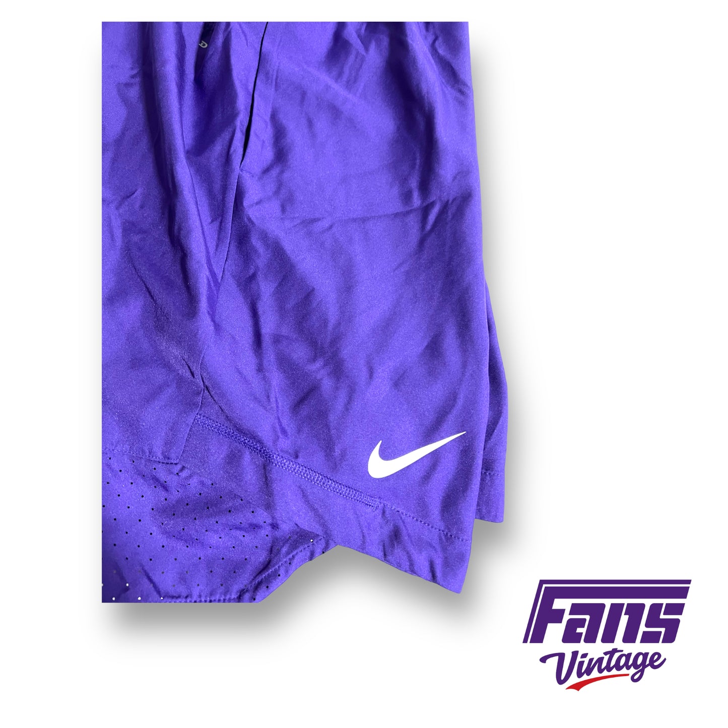 Nike TCU purple team issued 'Cheez It' Bowl shorts