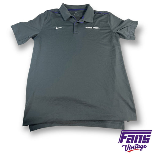 Nike TCU 'Horned Frogs' team issued polo