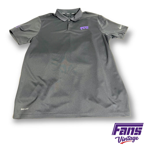 Nike Golf limited edition TCU dri-fit polo