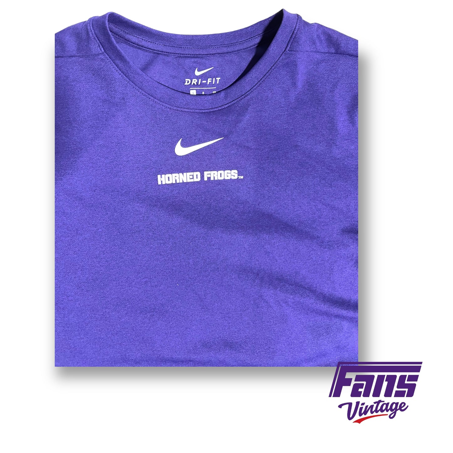 Nike TCU team issued dri-fit long sleeve shirt