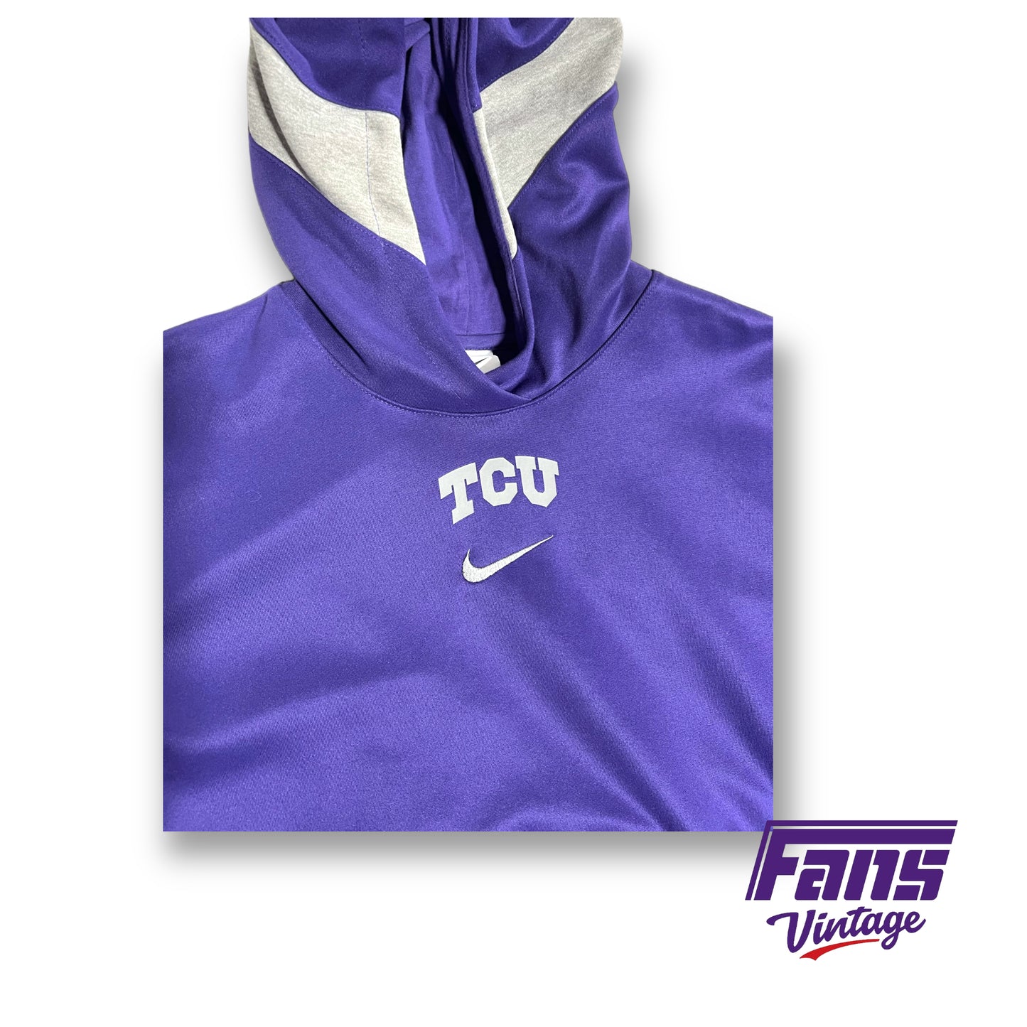 Nike TCU team issued dri-fit hoodie