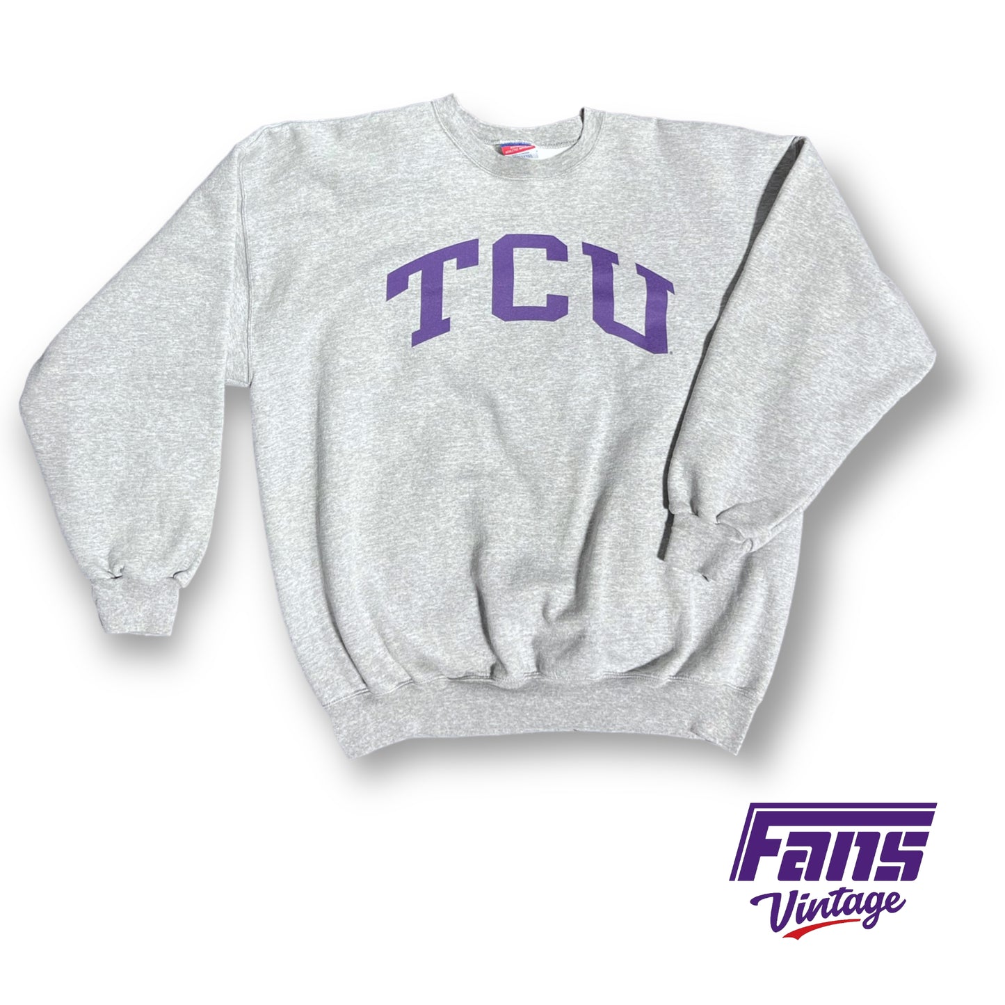 Vintage Champion TCU crewneck sweater