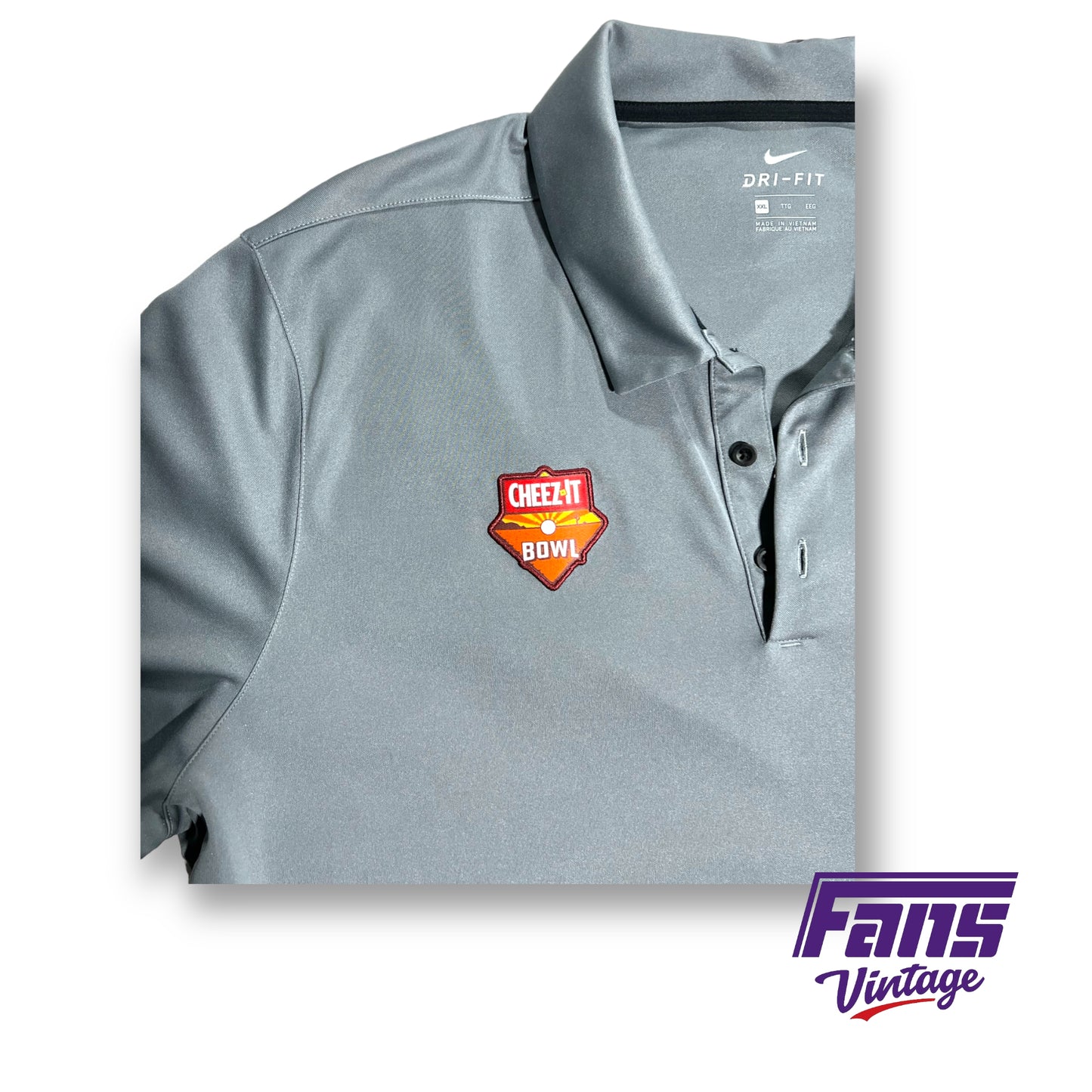 Nike Cheez It Bowl dri-fit polo