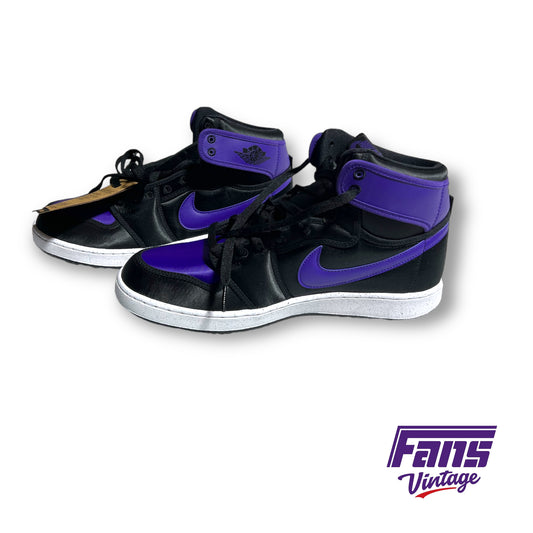Air Jordan KO 1 shoes - purple/black colorway